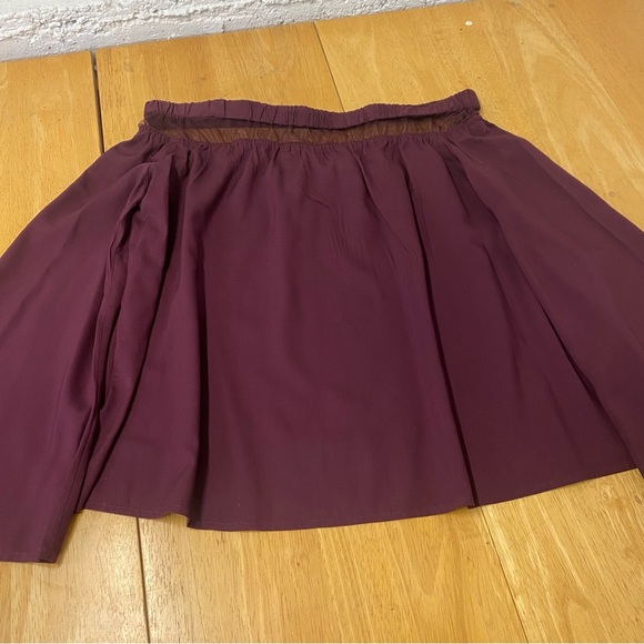 Womens Rock And Republic Size Small Burgundy Off The Shoulder Blouse - Picture 5 of 13